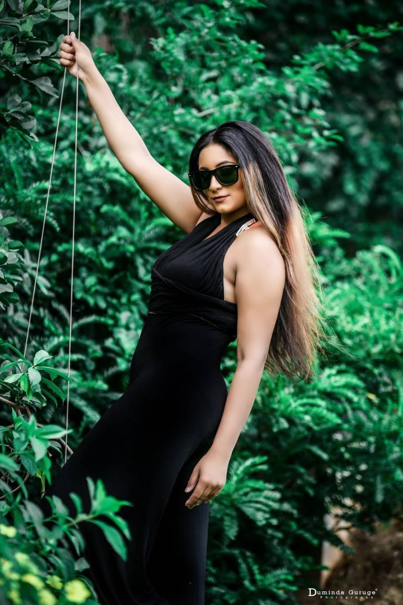 Sewwandi Hitibandara Black Dress