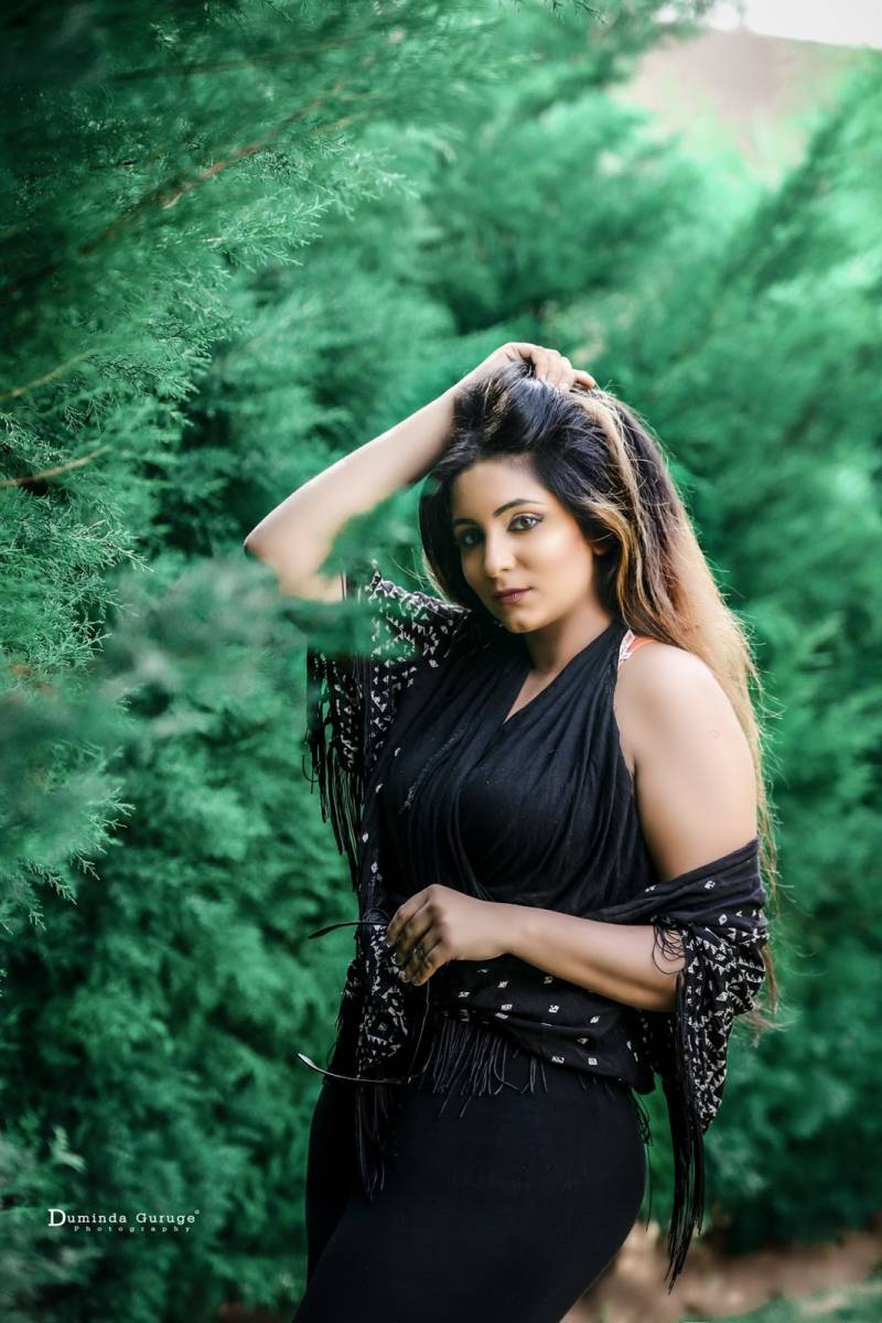 Sewwandi Hitibandara Black Dress