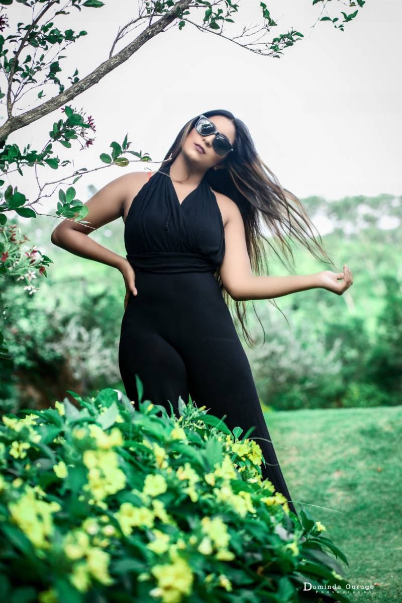 Sewwandi Hitibandara Black Dress