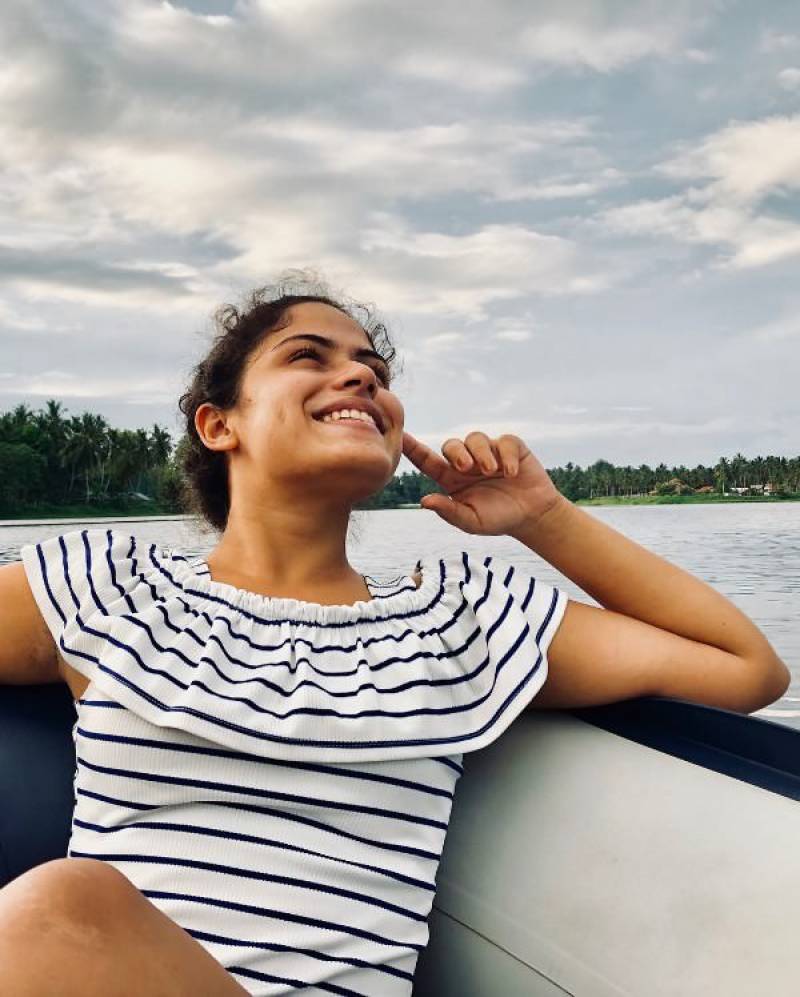 Sandani Fernando Boat Ride