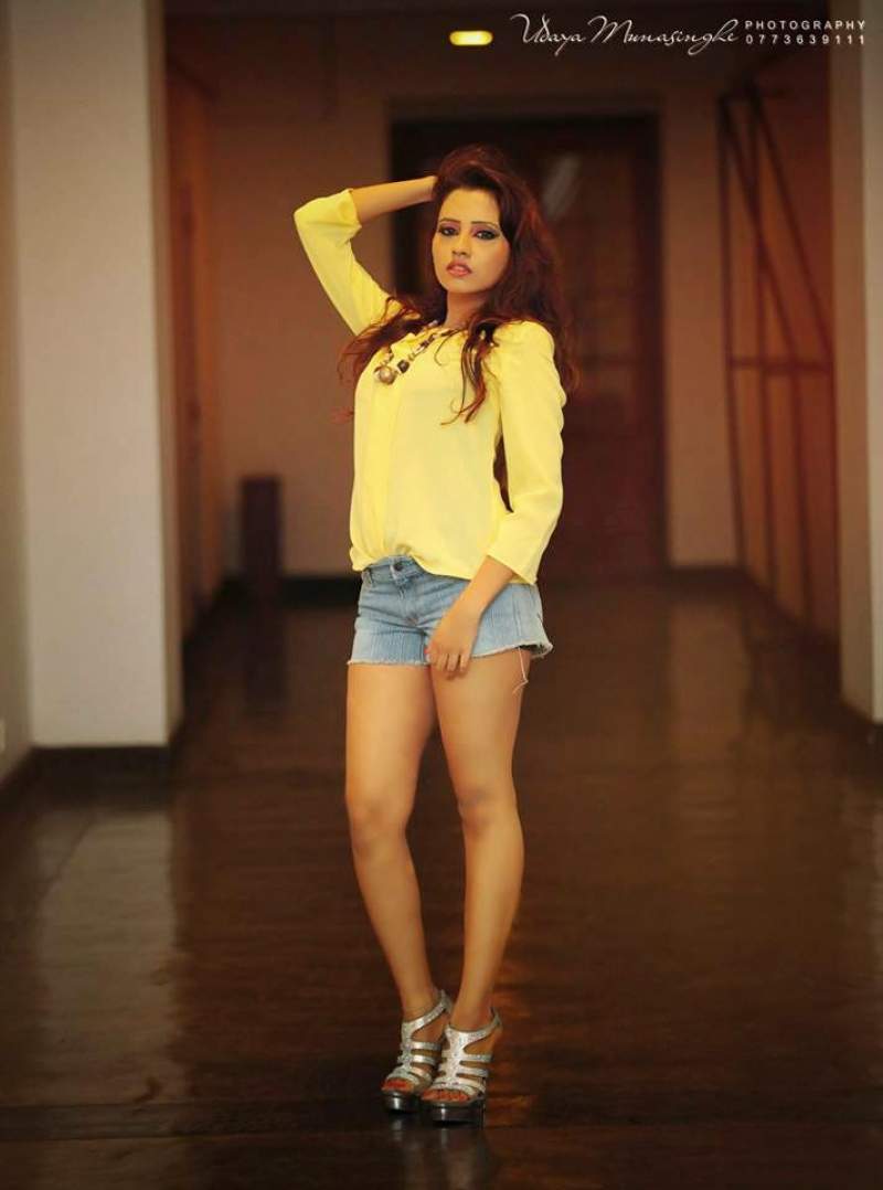 Hiruni Bandara Flaunts Her Toned Legs