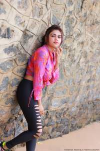 Shenaya Deshani Hot In Ripped Pants