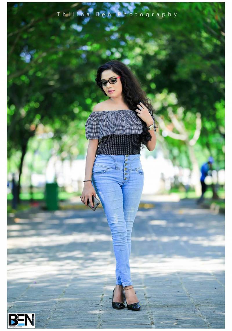 Sinethi Akila In Tight Jeans