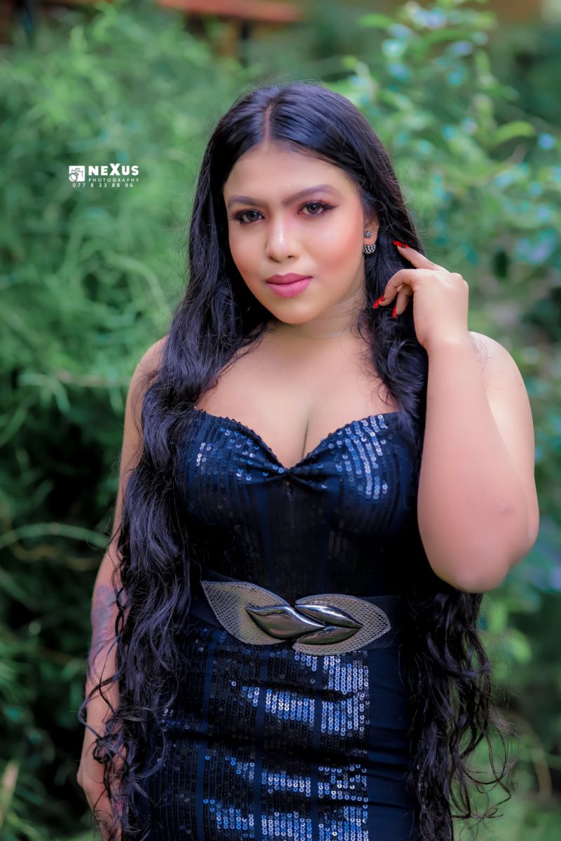 Pavithra Pavi Mini Black Dress