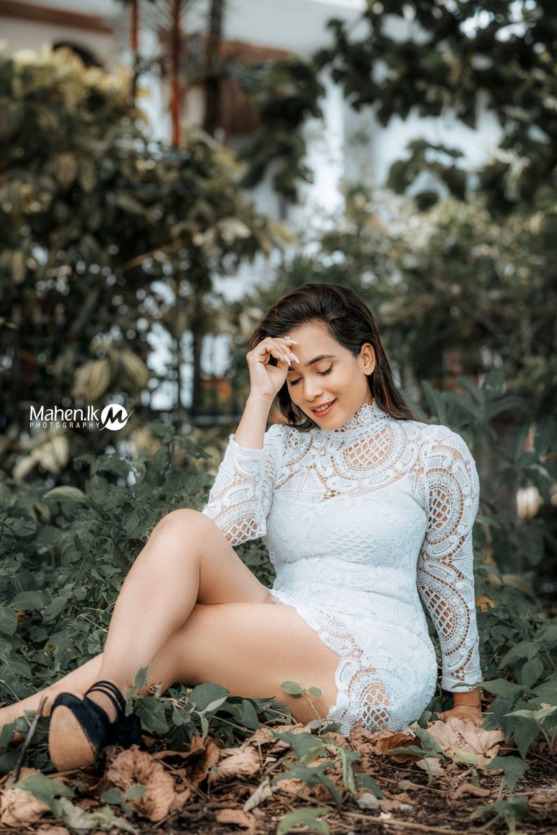 Chalani Weerarathne White Mini Dress