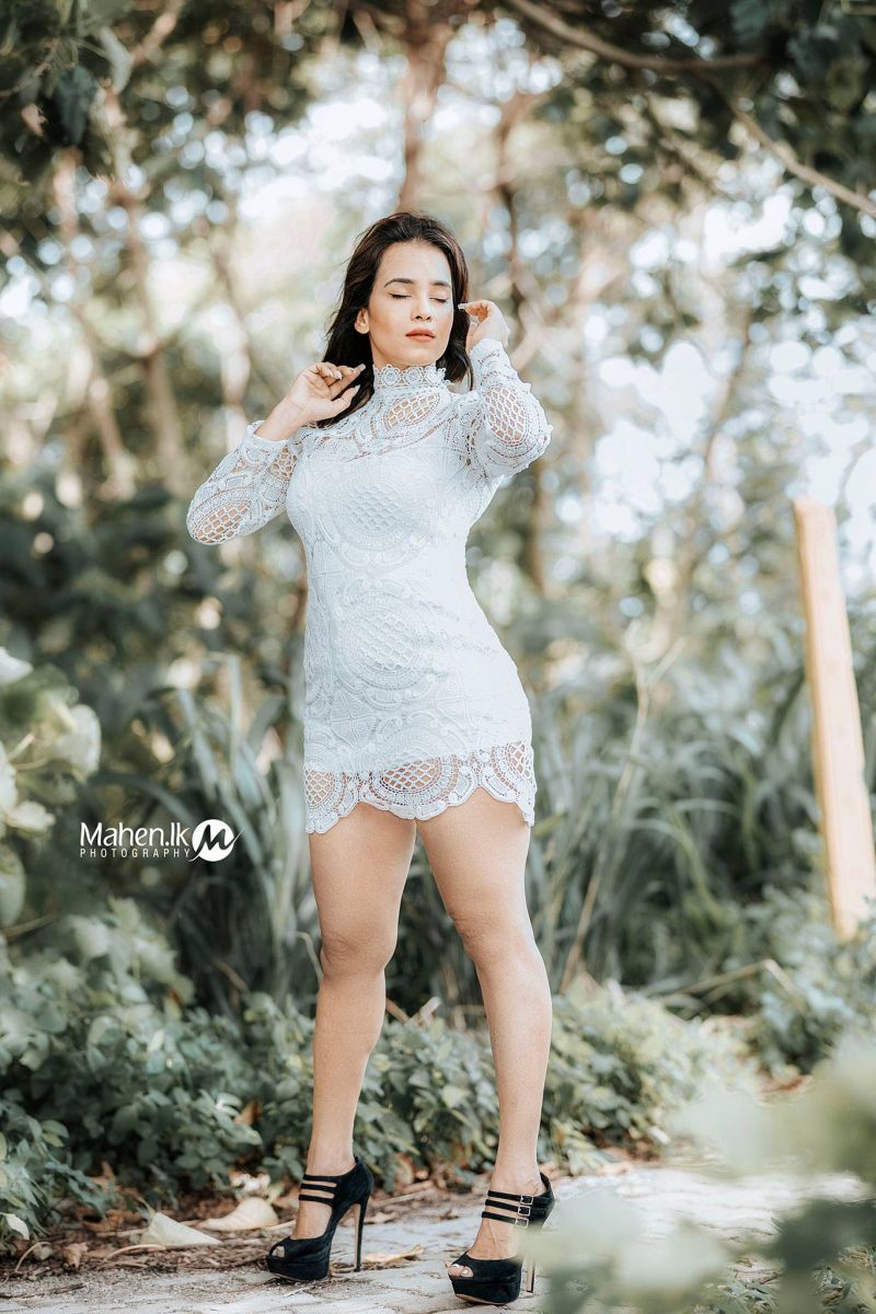 Chalani Weerarathne White Mini Dress