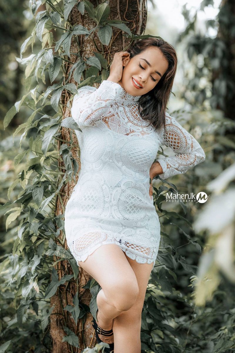 Chalani Weerarathne White Mini Dress