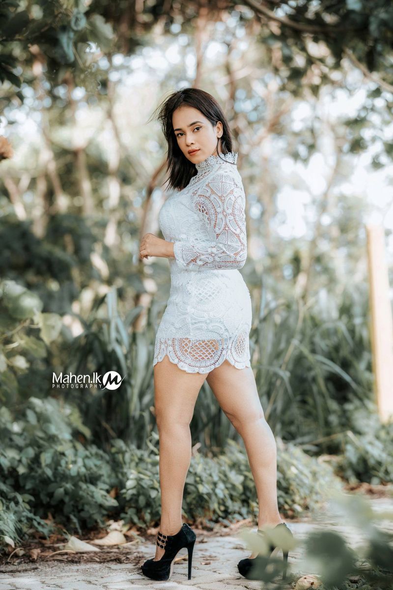 Chalani Weerarathne White Mini Dress