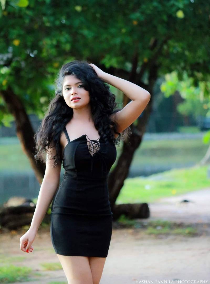 Hasini Samuel Beauty In Black