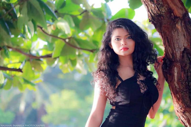 Hasini Samuel Beauty In Black