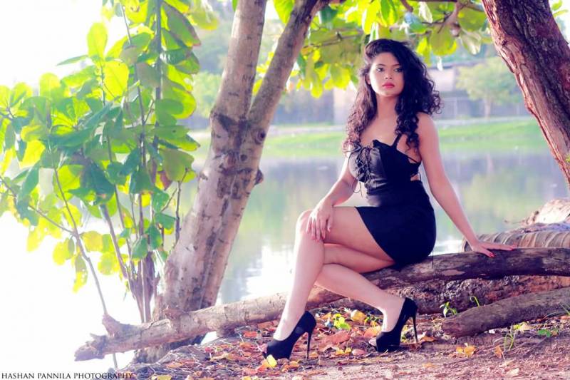 Hasini Samuel Beauty In Black