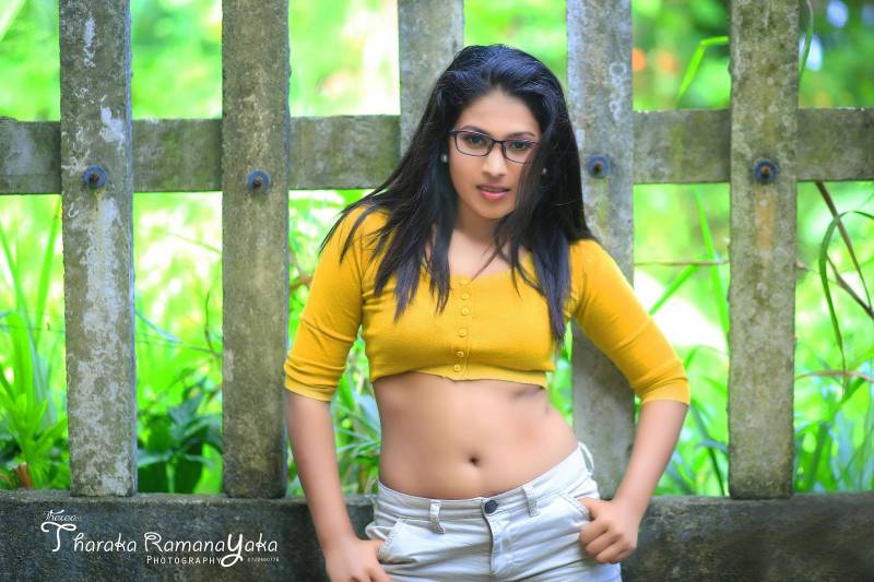 Harshi Aysha Tight Mini Shorts