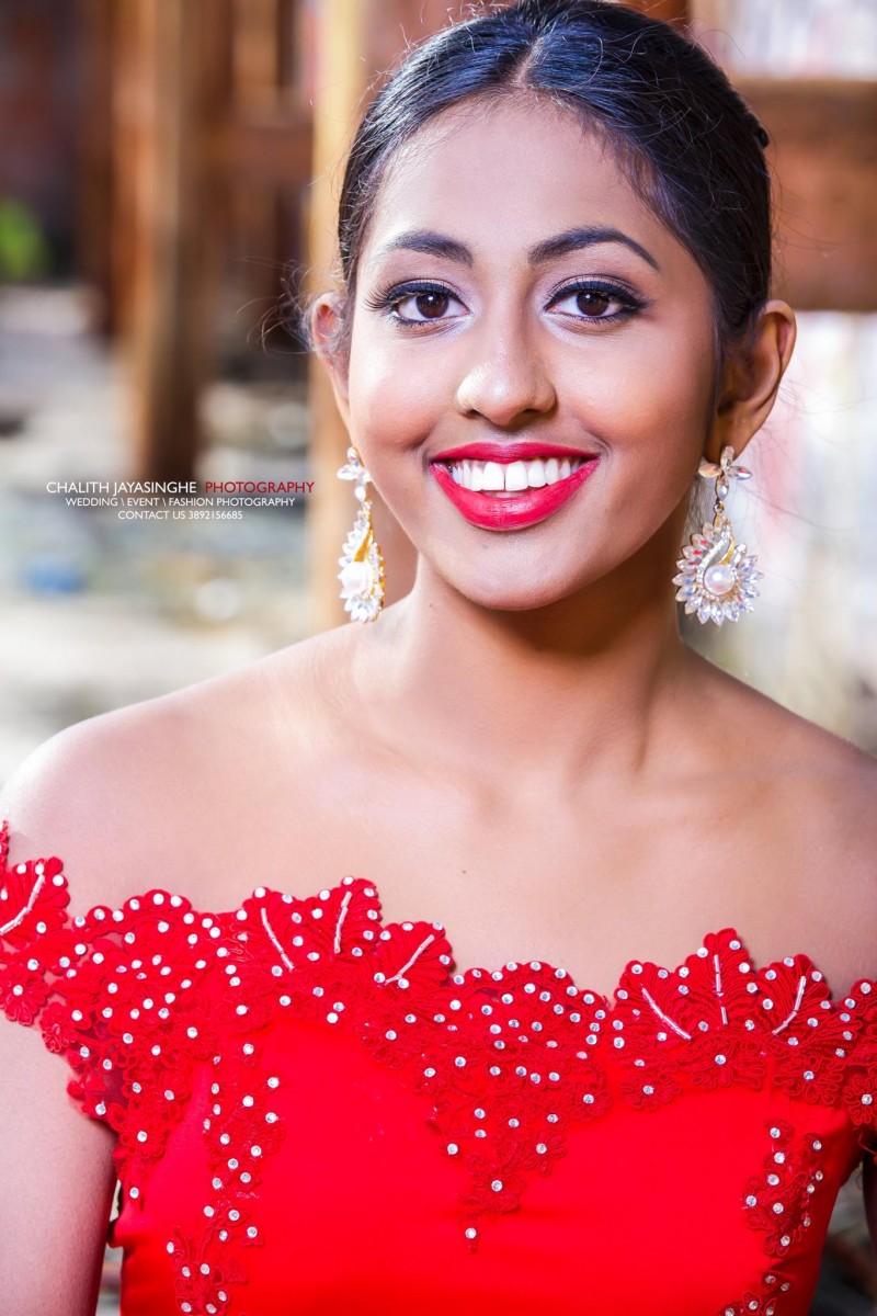 Tarushi Contrath Red Dress Shoot