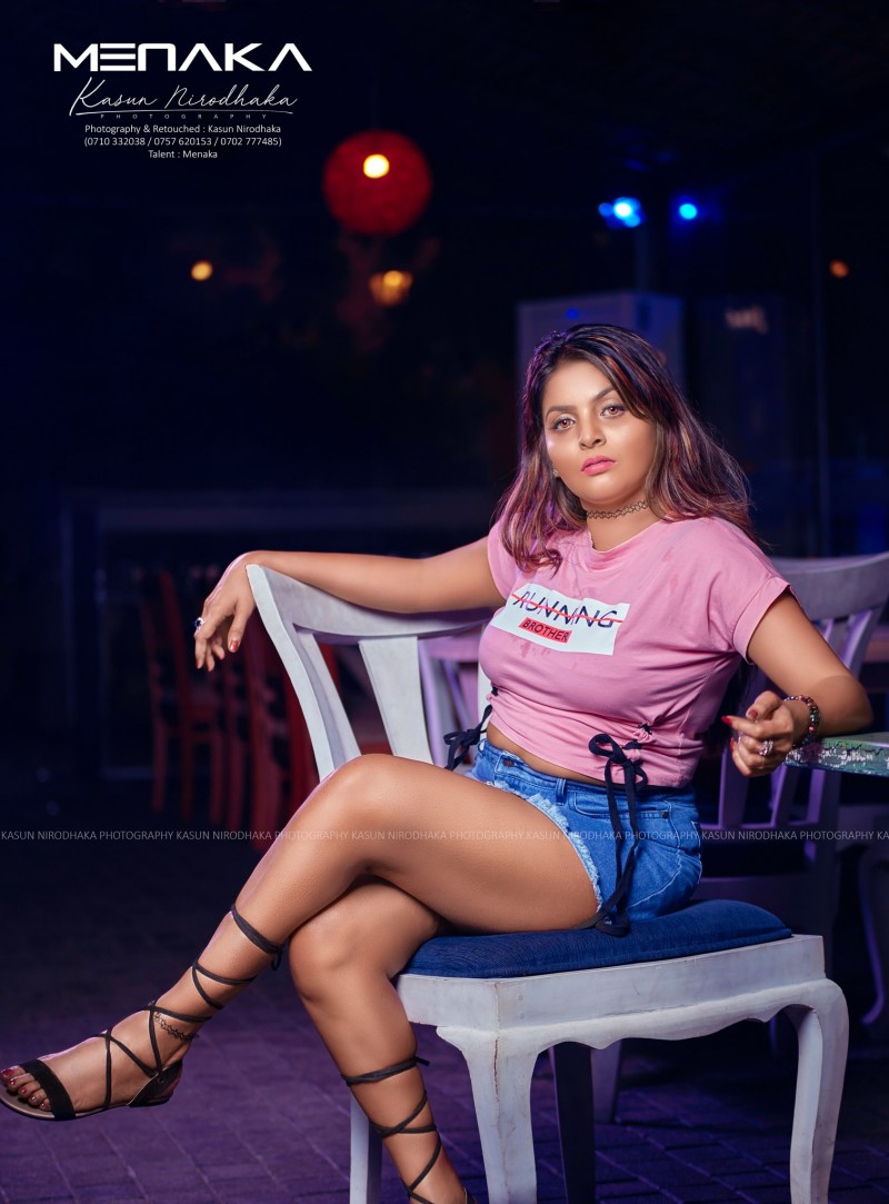 Menaka Denim Skirt Hot Clicks