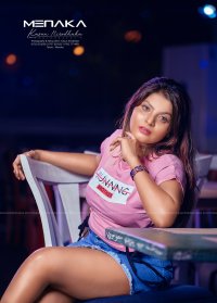 Menaka Denim Skirt Hot Clicks