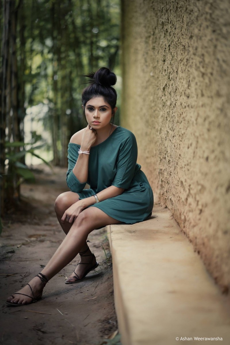 Prashani Perera Green Dress