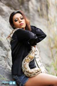 Anushka Niranjali With A Python