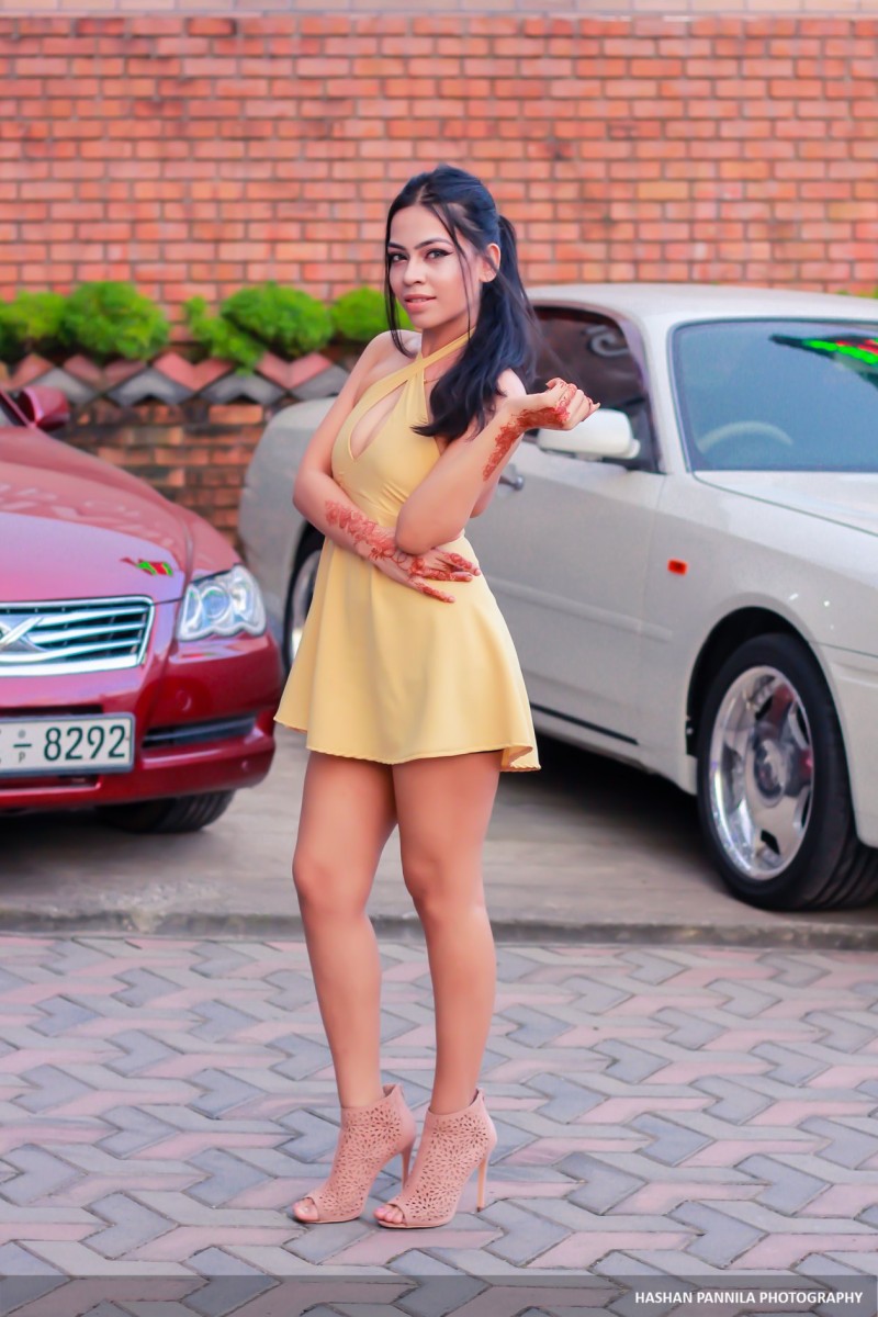 Maashi Hewage Short Dress Clicks