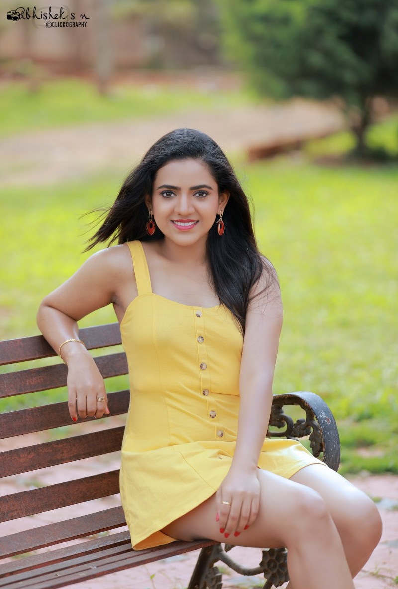 Harshitha Gowda Hot Clicks