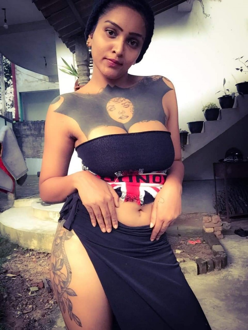 Piumi Sewwandi Tatoo Girl