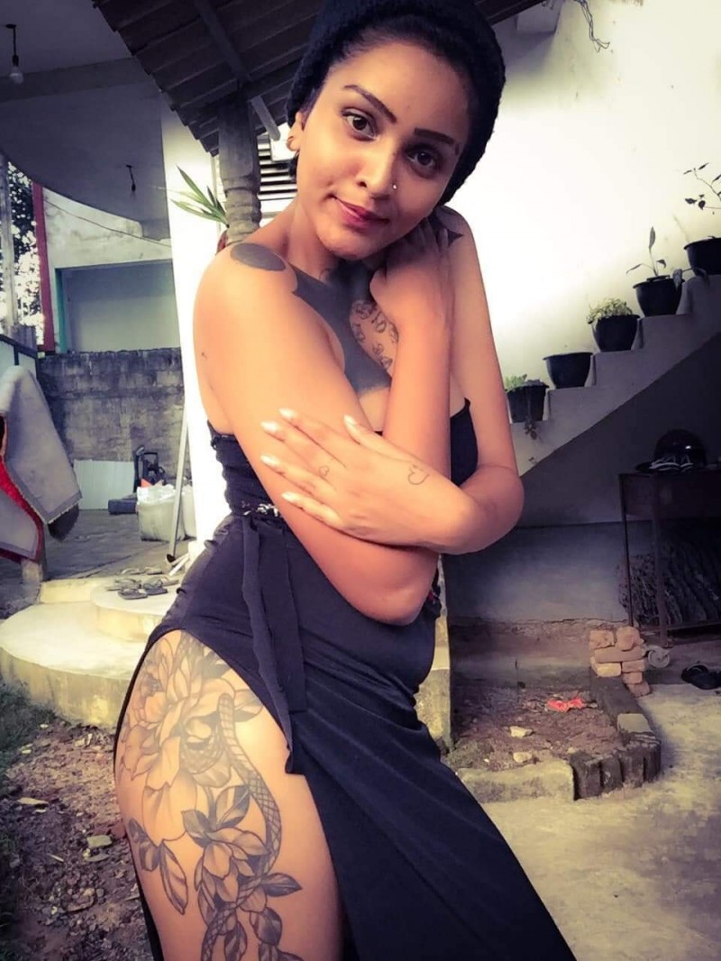 Piumi Sewwandi Tatoo Girl