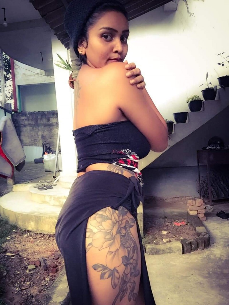 Piumi Sewwandi Tatoo Girl