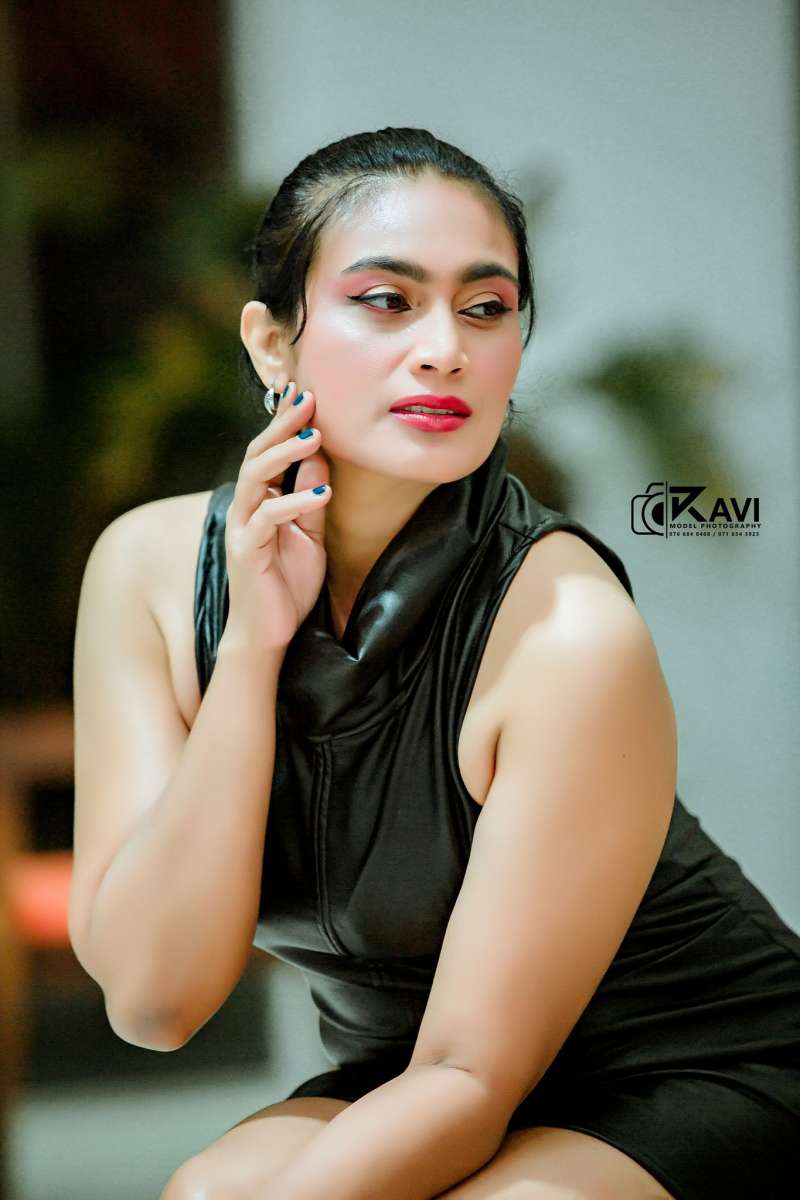 Gangu Roshana Black Dress Clicks