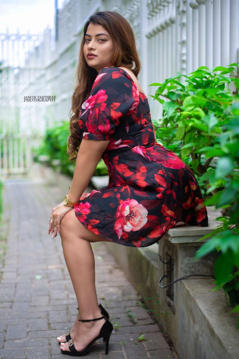 Sarah Sangz Floral Dress