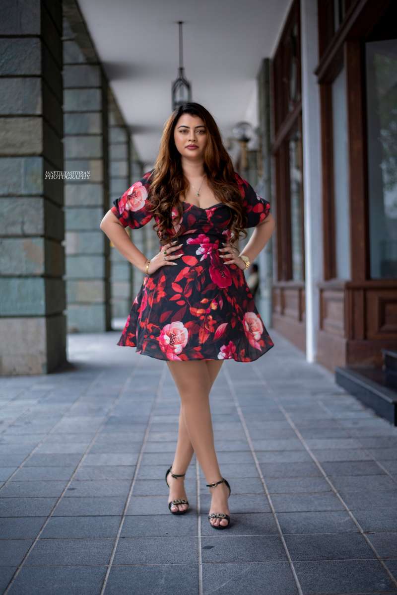 Sarah Sangz Floral Dress