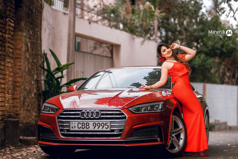 Vinu Udani Red Dress Clicks