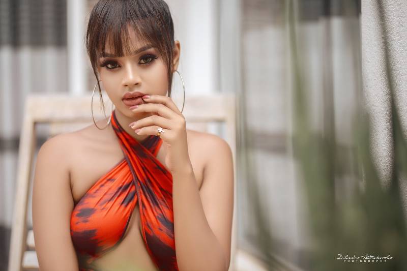 Thili Fernando Sexy Dress Clicks