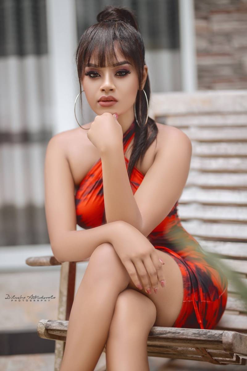 Thili Fernando Sexy Dress Clicks