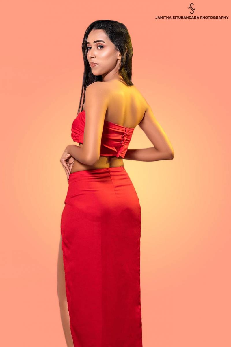 Chaya Red Dress Clicks