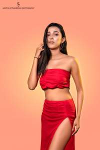 Chaya Red Dress Clicks