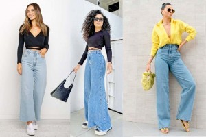 නැවතත් ජනප‍්‍රිය වුණු Wide leg jeans