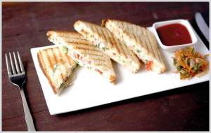 Veg Curd Sandwich